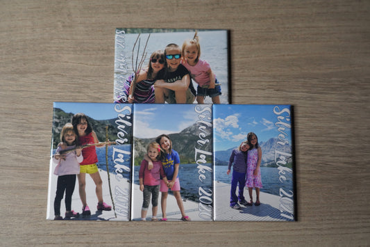 Custom 2x3 Rectangle Photo Magnets β Set of 6