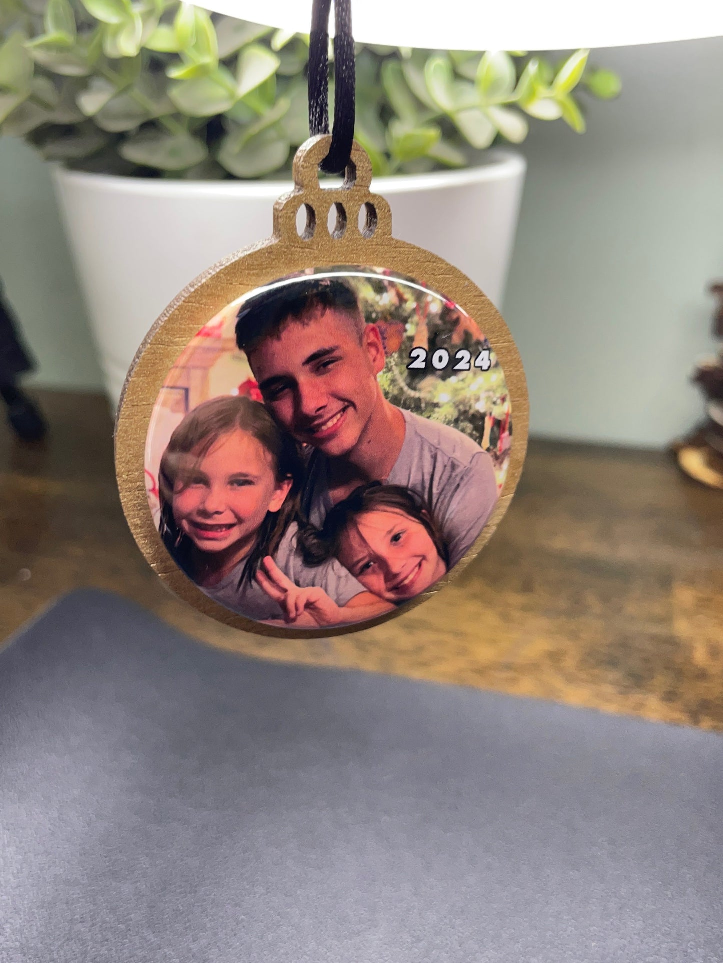 Double-Sided 2 inch Custom Christmas Ornament