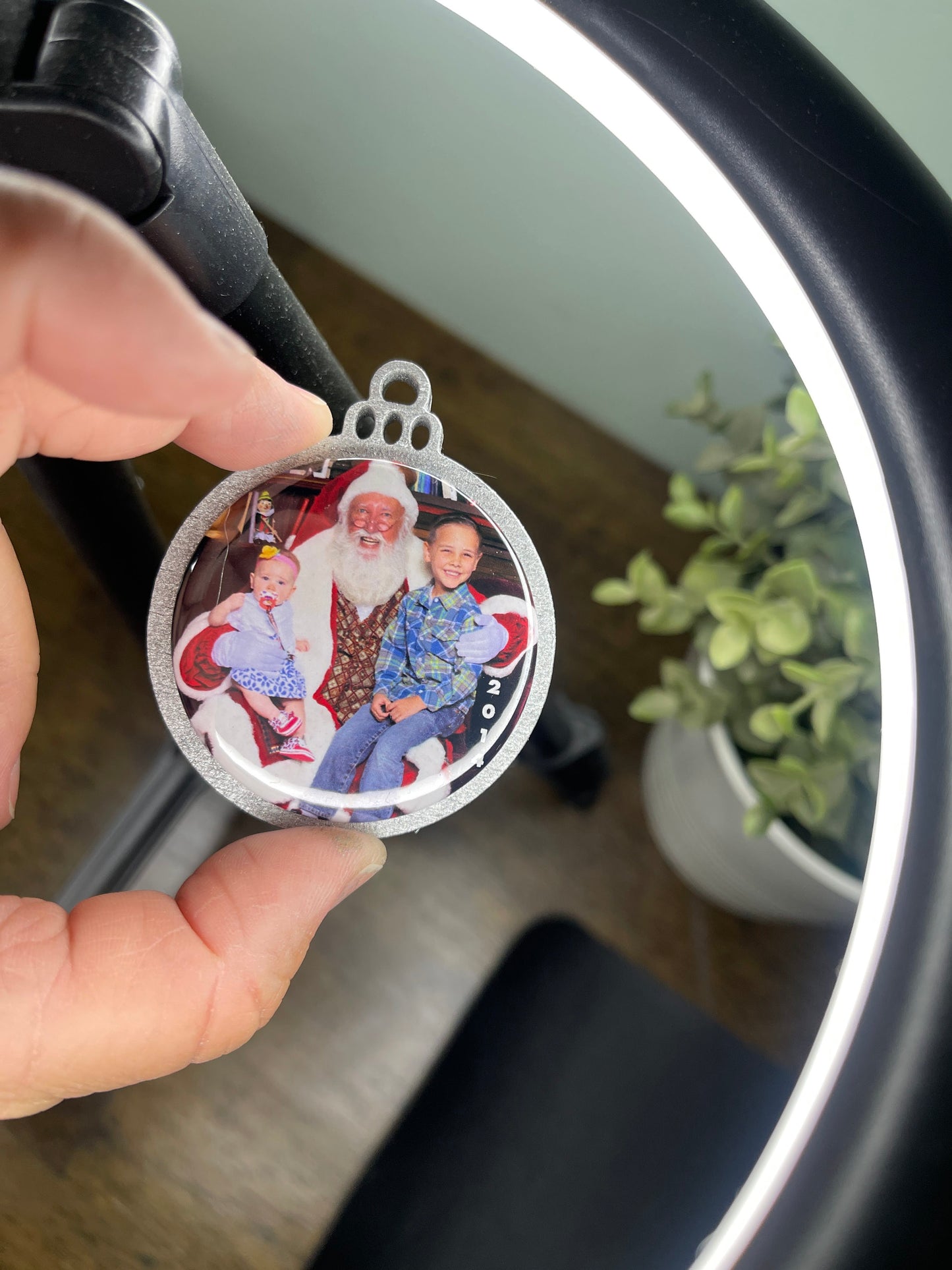 Double-Sided 2 inch Custom Christmas Ornament