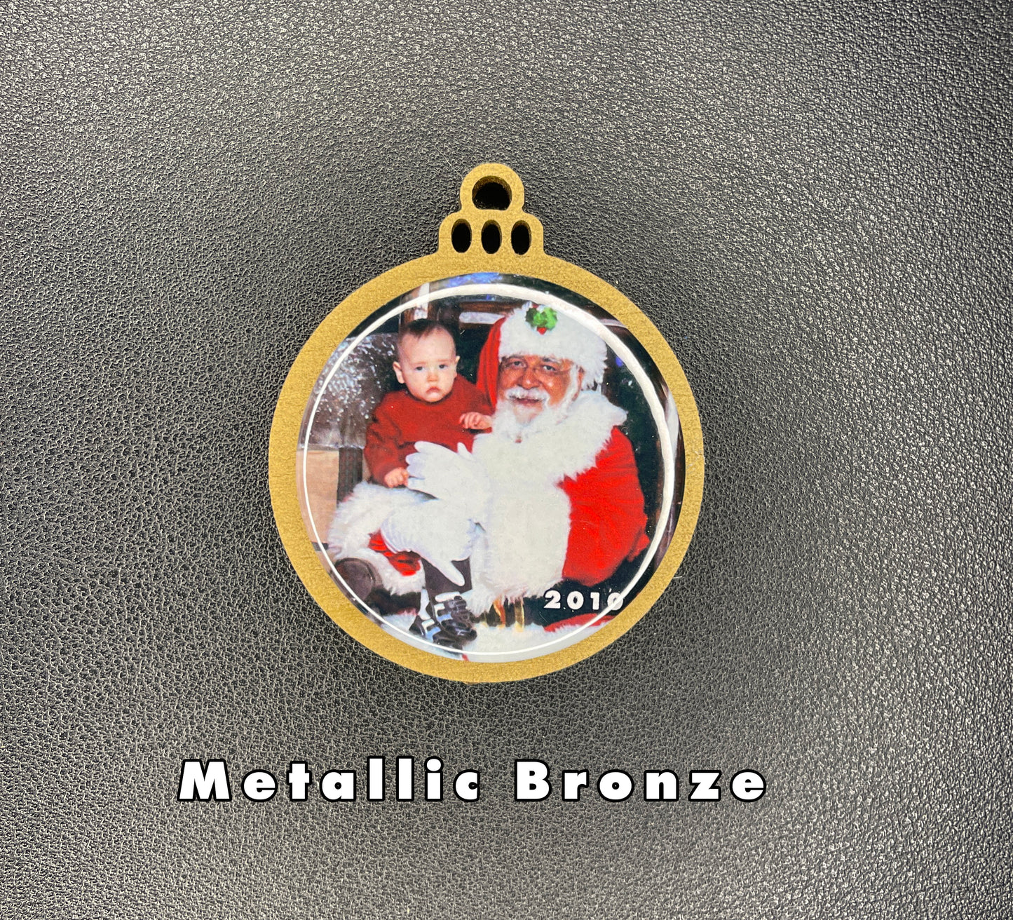 Double-Sided 2 inch Custom Christmas Ornament