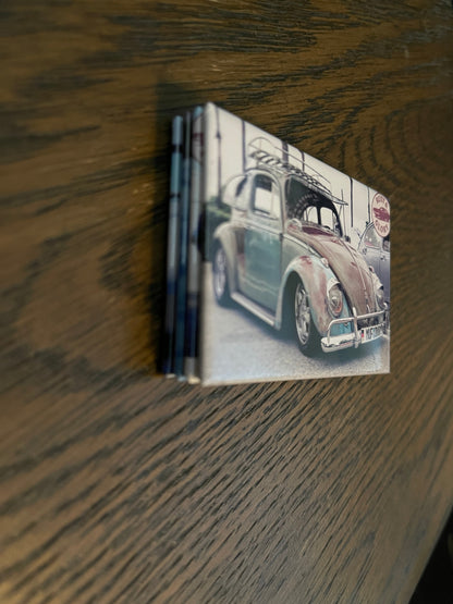 Rust & Glory™ Custom 2×3” Car Photo Magnets – Set of 4 (Garage-Ready & Handmade)
