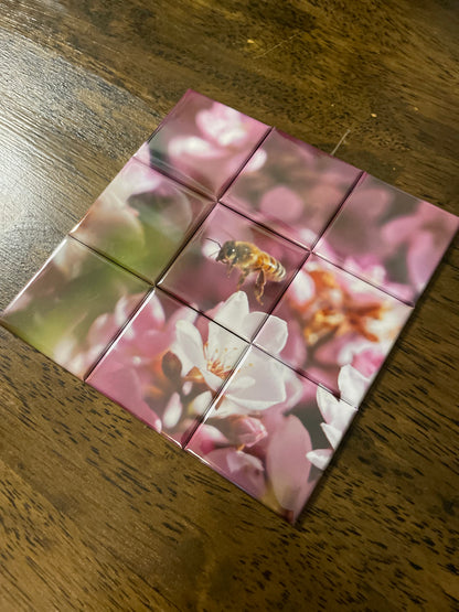 Custom 6inch x 6inch Photo Puzzle Magnet Set