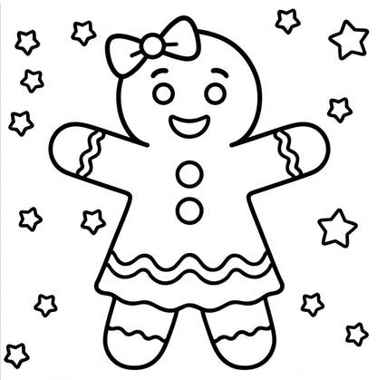 Dry Erase Christmas Puzzle Magnets – 9-Piece Colorable Holiday Puzzle