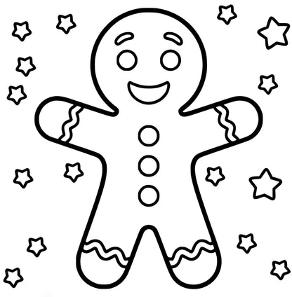 Dry Erase Christmas Puzzle Magnets – 9-Piece Colorable Holiday Puzzle