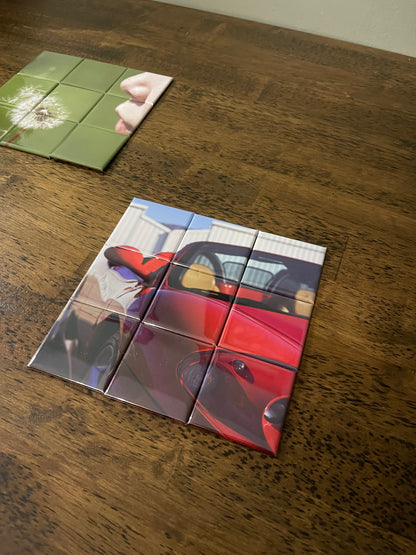 Custom 6inch x 6inch Photo Puzzle Magnet Set