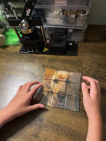 Custom 6inch x 6inch Photo Puzzle Magnet Set