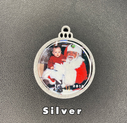 Double-Sided 2 inch Custom Christmas Ornament